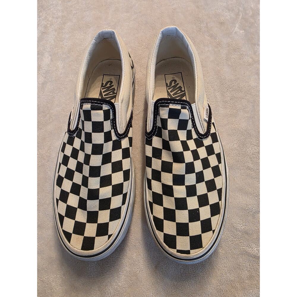 Vans Checkerboard Platform Women's Size 8.5 Sneakers